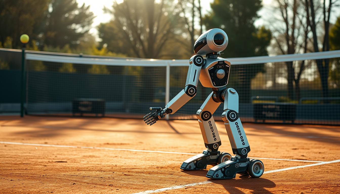 Optimierung des Trainings durch Tennisroboter