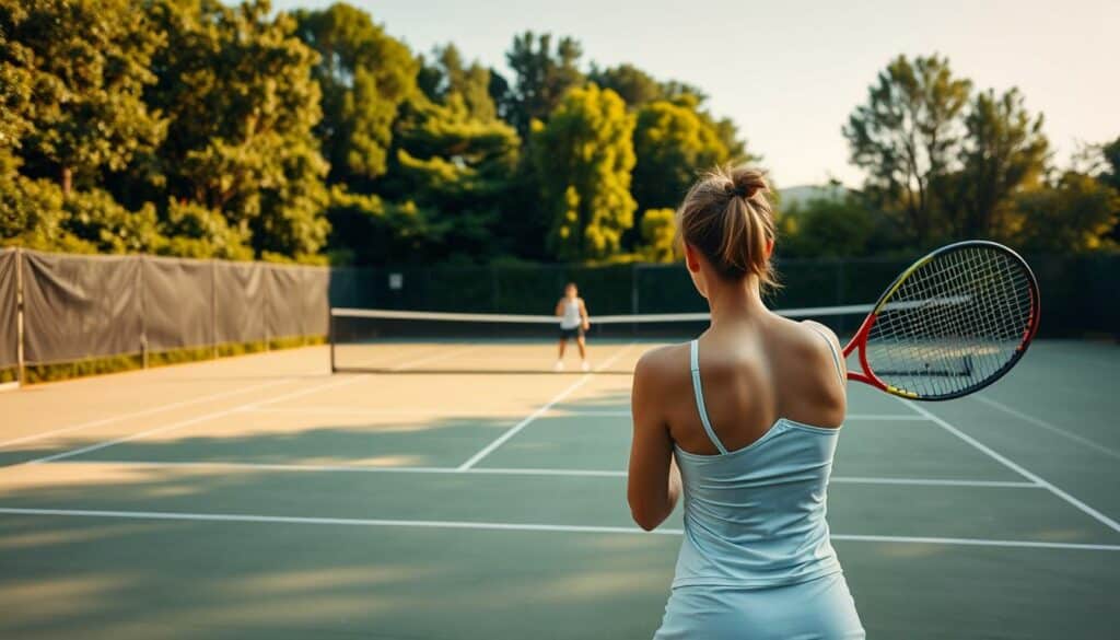 Psychologische Aspekte im Damen-Tennis
