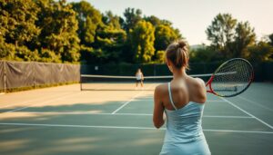 Psychologische Aspekte im Damen-Tennis