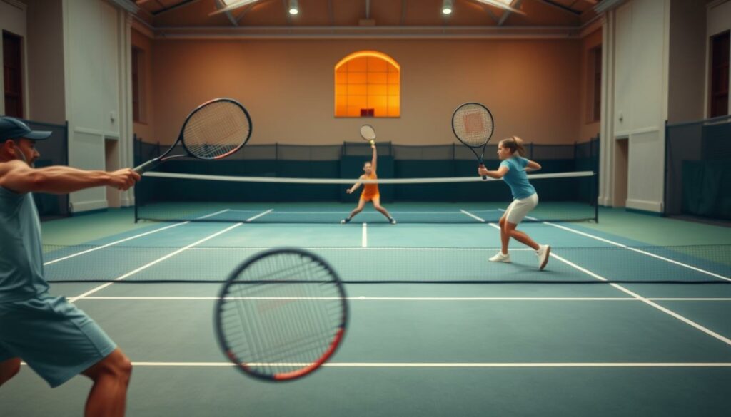 Spieltaktik Variation im Tennis