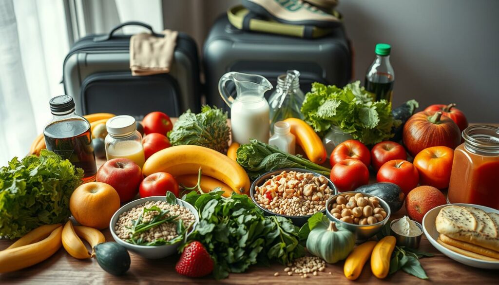 Sportlerernährung und Reisegesundheit