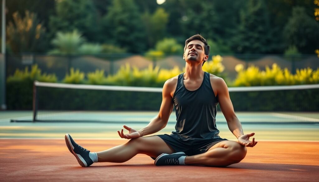Stressabbau Sport Tennis