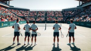 Tennis 4er-Mannschaft Reihenfolge – Tipps & Regeln