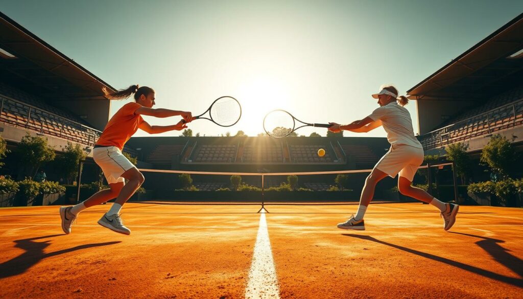 Tennis Cross-Court Übungen für Präzision & Spieltechnik