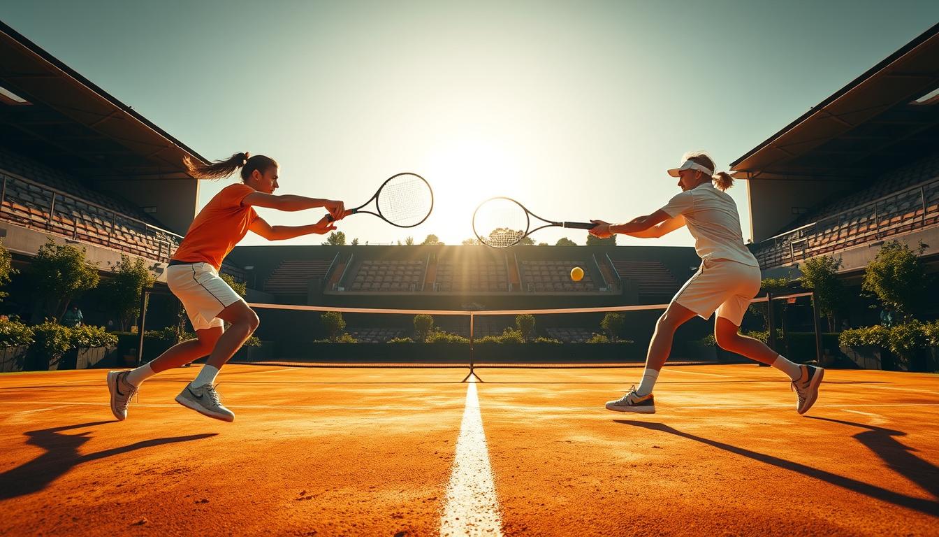 Tennis Cross-Court Übungen für Präzision & Spieltechnik