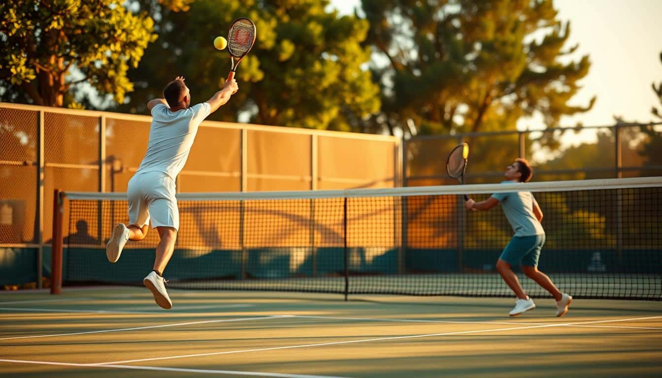Tennis Netzspiel – Volley und Smash taktisch meistern