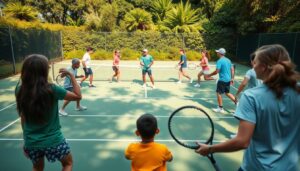 Tennis und Lebenskompetenzen: Spielend lernen