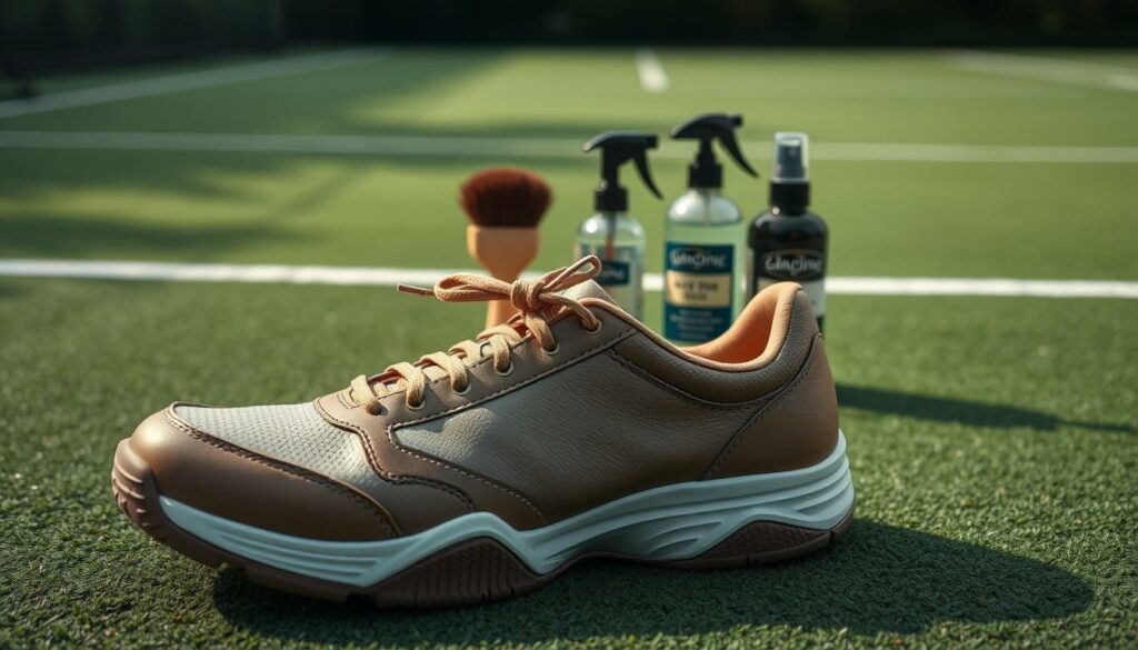 Tennisschuhe Pflege Wartung