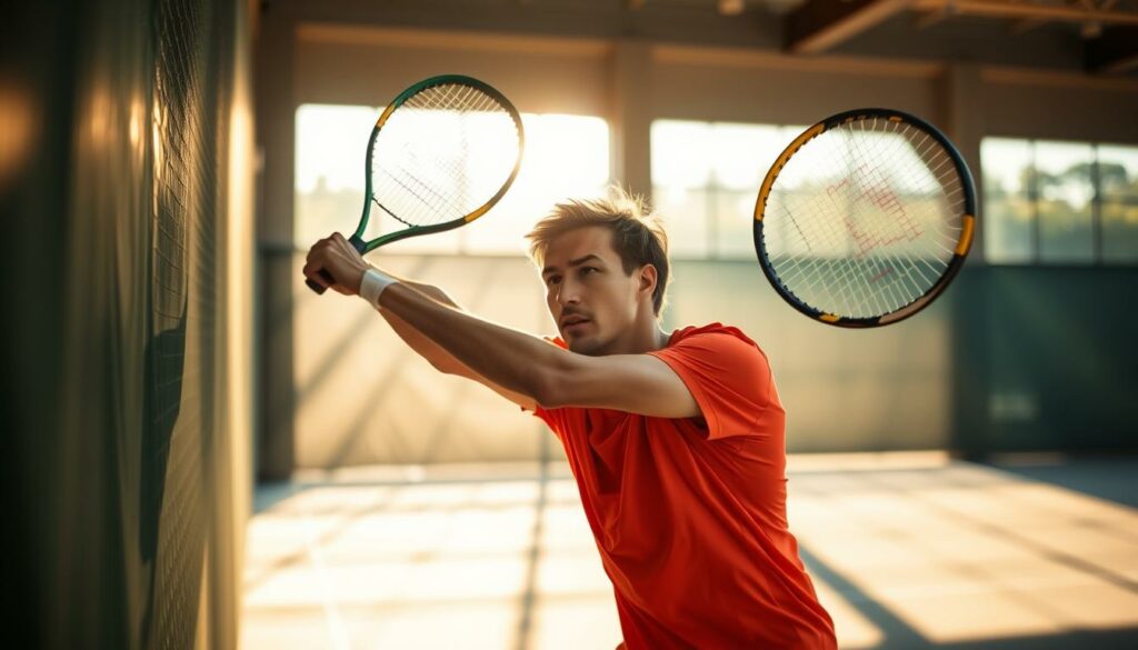 Tennistraining Kreativität