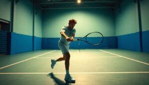 Topspin und Slice im Tennis: Einsatz und Technik