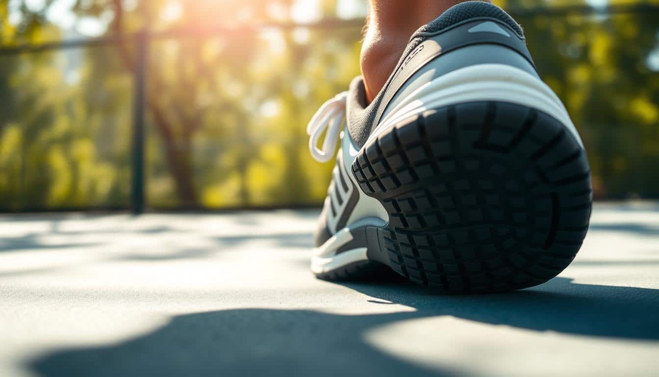 Wirkung von Schuhsohlen auf Tennisplatzbeläge